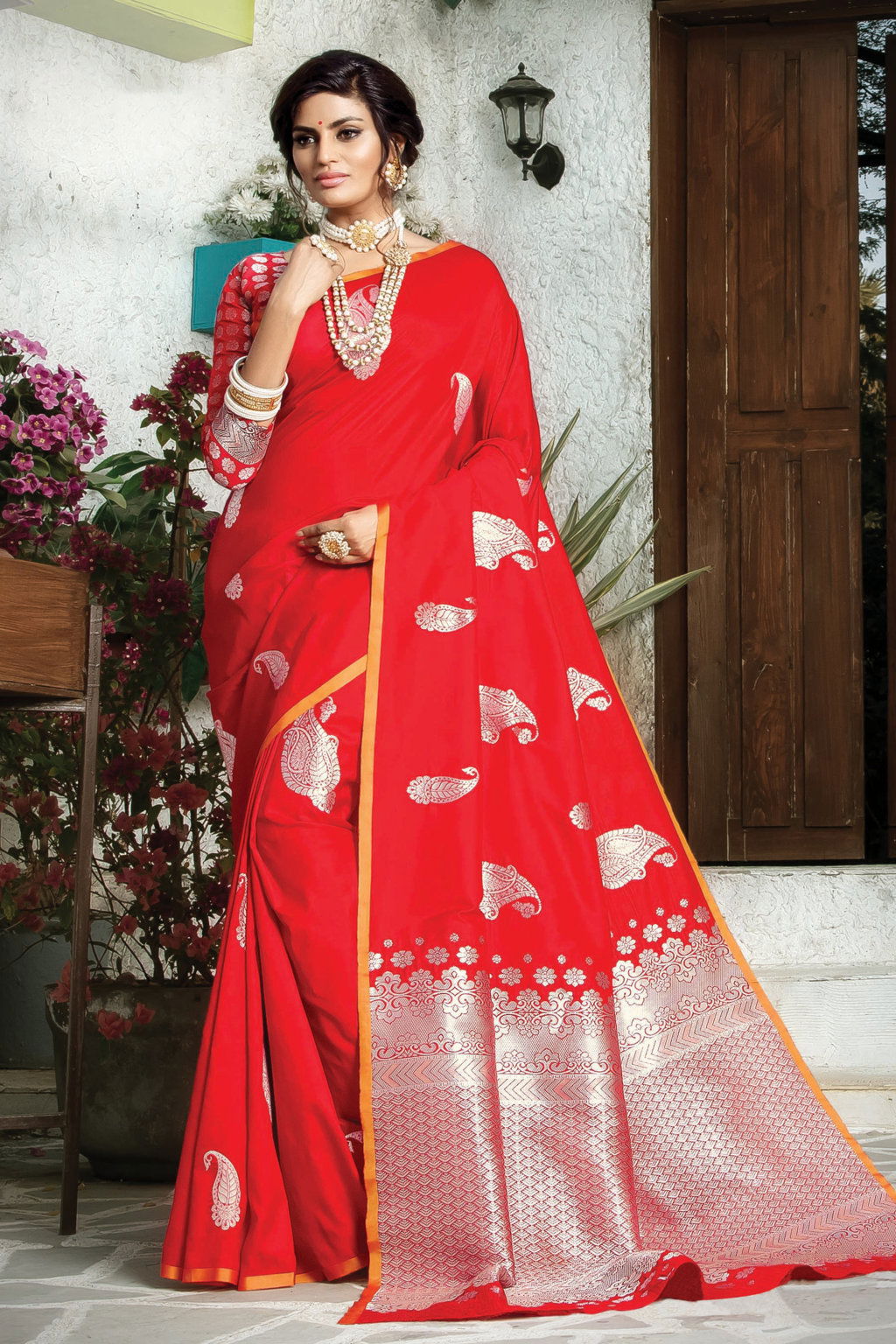 Sangam Mexico 1007 Fancy Festive Wear Soft Silk Designer Saree Collection